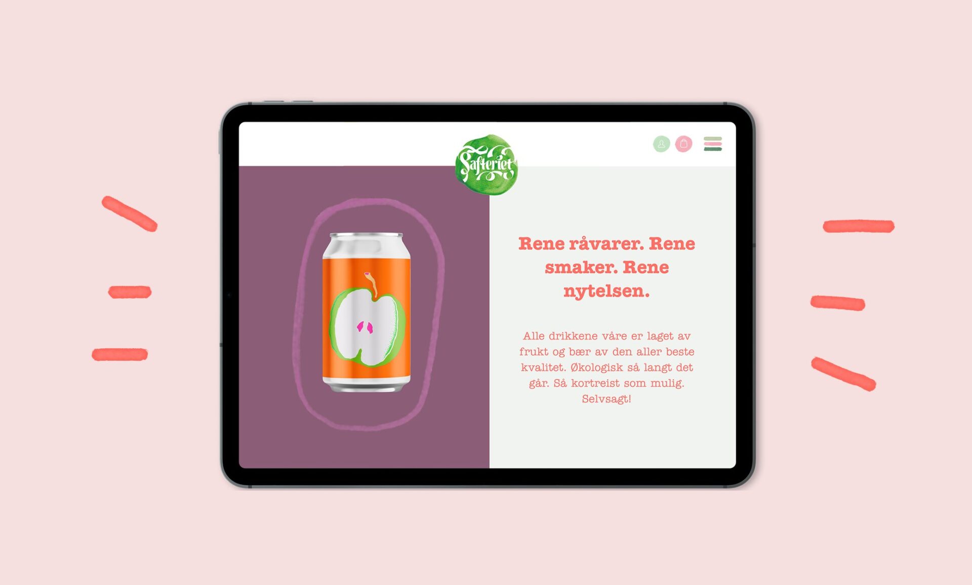 Safteriet nettside nettbutikk5