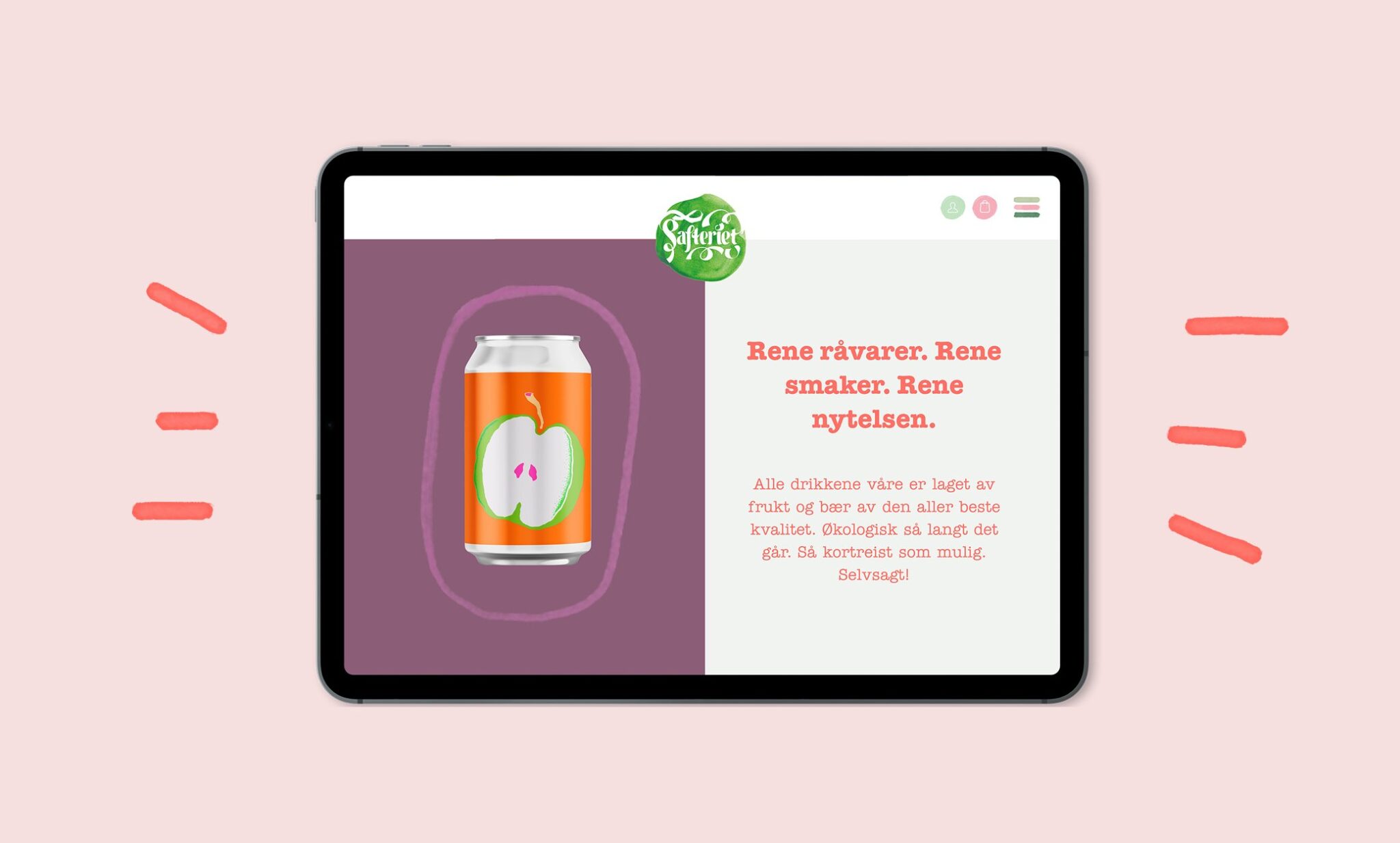 Safteriet nettside nettbutikk5