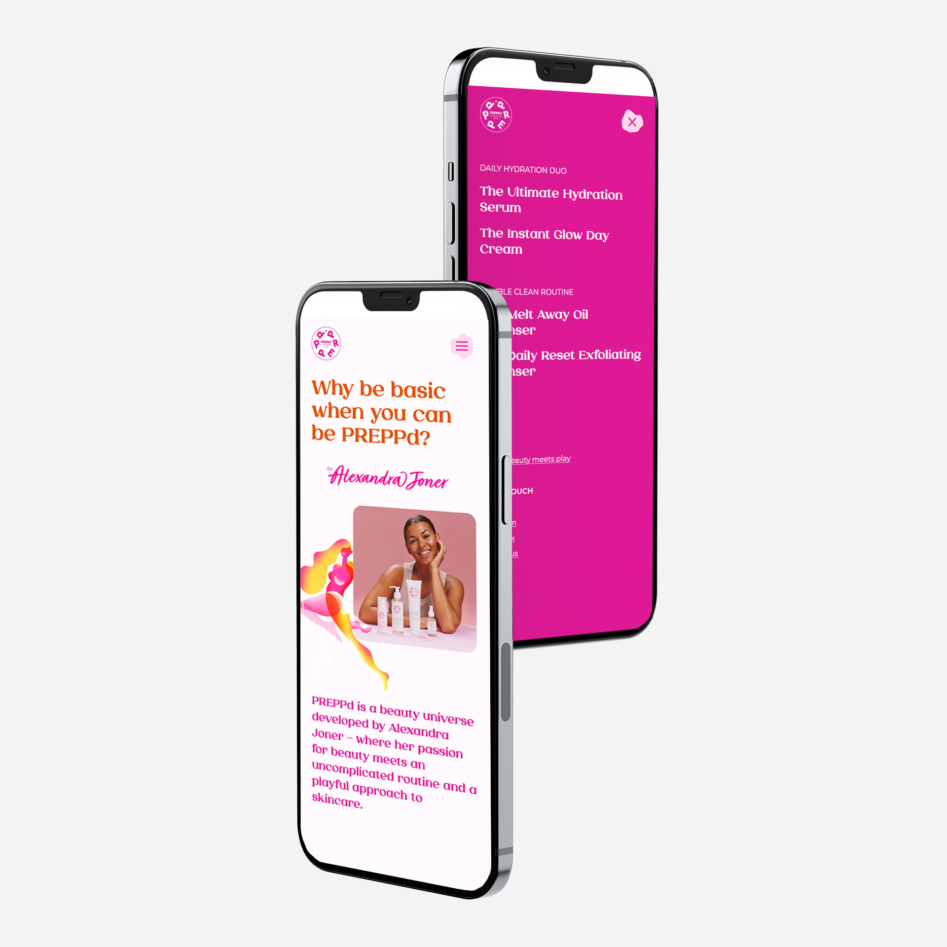 Preppd mobile mockup