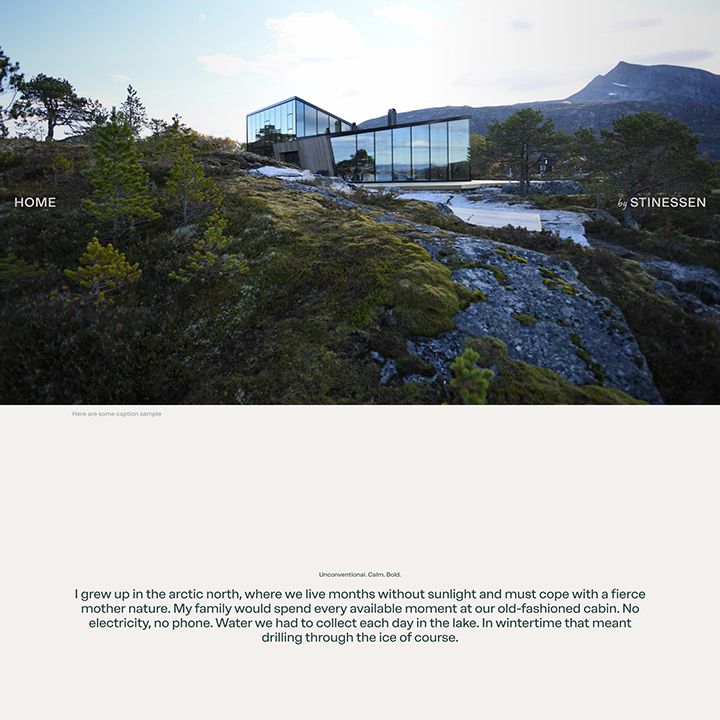 Stinessen arkitektur skjermbilde