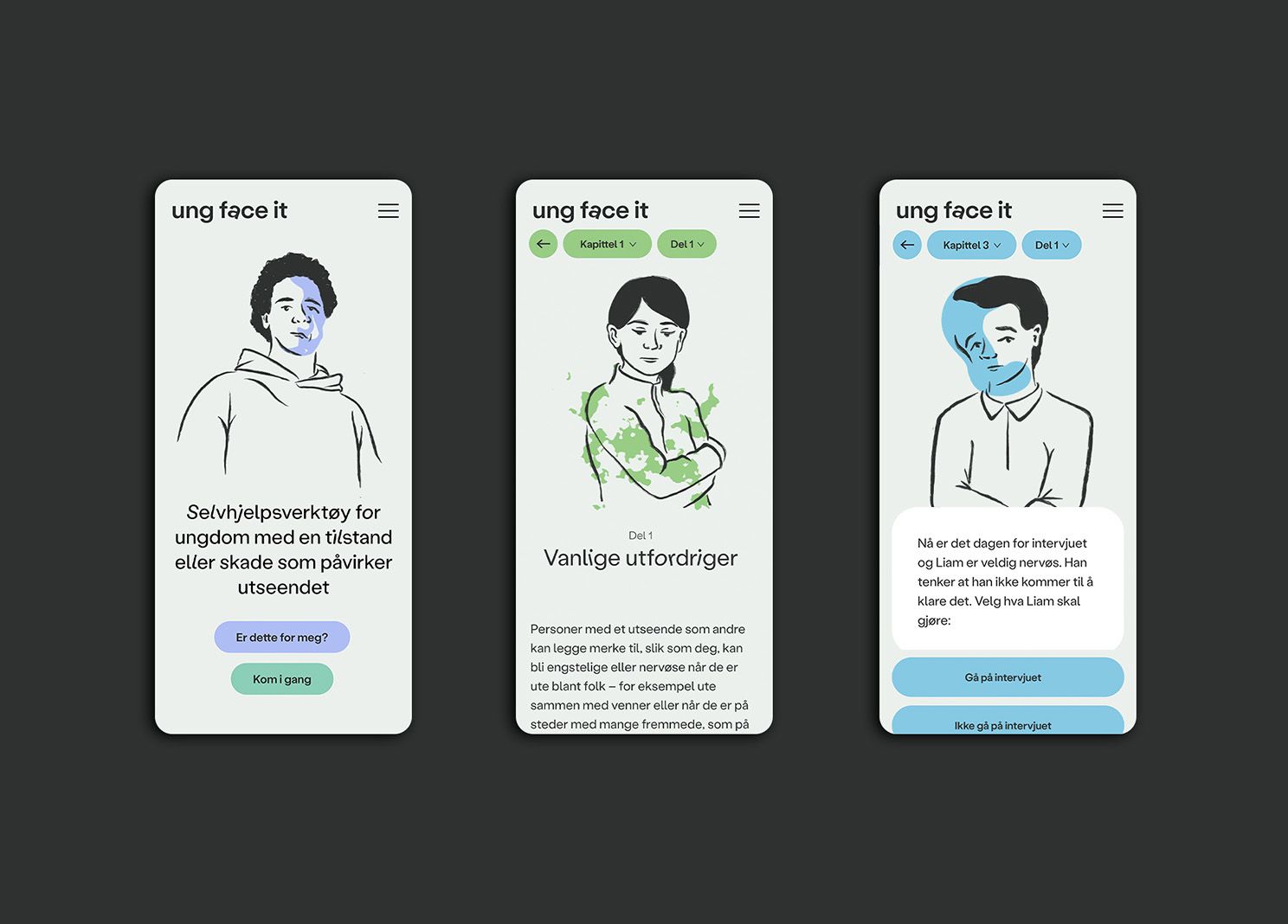 Ung face it skjermbilder